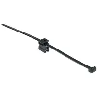 Clema de prindere 200x4,6 mm, 2 piese, rezistente la UV, negru ( 100 buc)