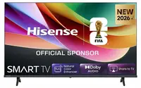 Televizor smart Hisense – 32A4S, 32'', HD, DLED, HDR10, Slim design, Dolby Atmos 2x7W, negru