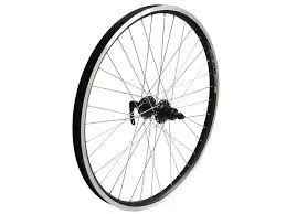 Roată față KROSS 26" (559 mm), jantă dublă 19 mm, V-Brake, QR