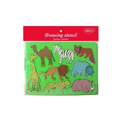 Sablon desen motiv Jungla, Daco