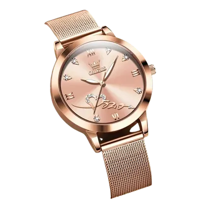 Ceas de dama Olevs Elegant Fashion Mecanism Quartz Clasic Otel