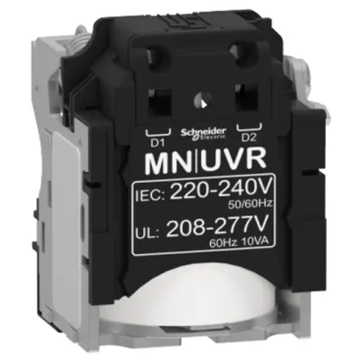 Bobine De Declansare La Minima Tensiune Mn-208 - 277 V 60 Hz, 220 - 240 V 50/60 Hz