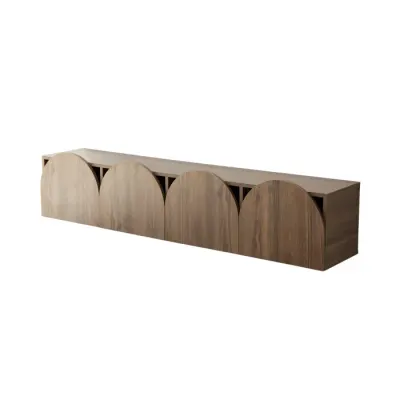 Comoda TV MESTA, nuc, 180x35x35 cm