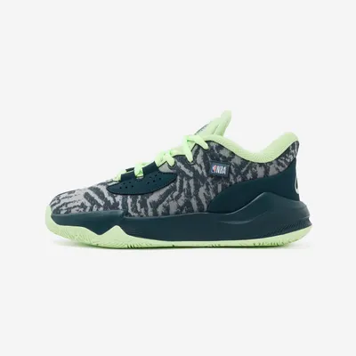 Încălțăminte de baschet NBA Boston celtics - FAST 900 LOW Negru-Verde, Copii