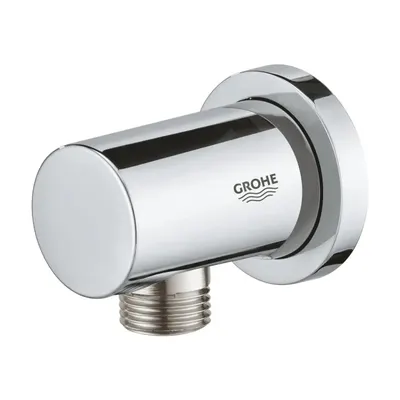 Cod iesire dus Grohe RainShower 27057000, 1/2 inch x 1/2 inch, incastrat, universal, anti-reflux, Crom