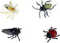 Set de figurine Rappa - Insecte, 4 buc. , 6-9 cm