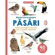 Bebe invata. Marea carte despre pasari. 40 de sunete de pasari