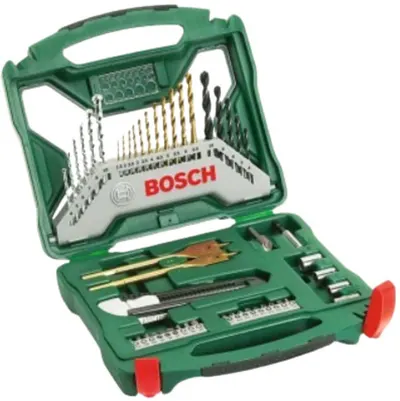 Set de burghie Bosch - X-Line Titanium, 50 piese