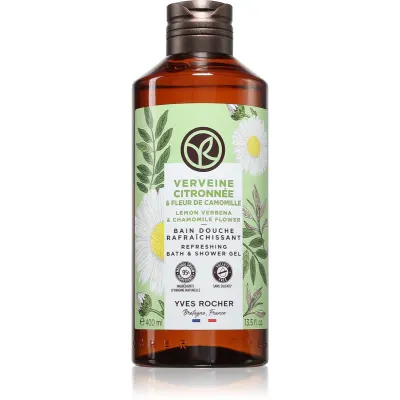 Yves Rocher Lemon Verbena & Chamomile Flower gel de duș parfum Lemon Verbena & Chamomile Flower 400 ml