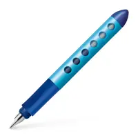 Stilou scolar Scribolino albastru dreptaci Faber Castell