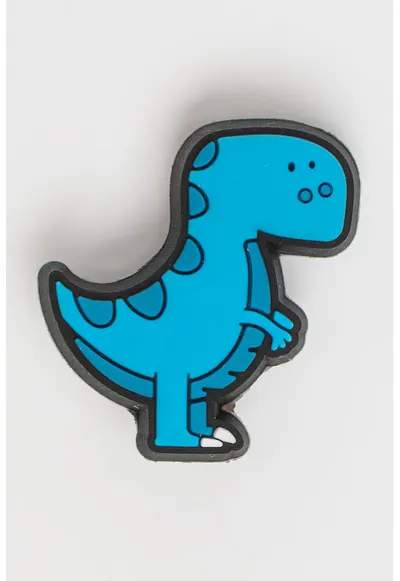 Talisman in forma de dinozaur Jibbitz™ - Albastru