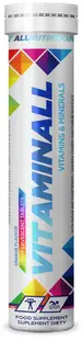 Vitaminall, portocală, 20 de comprimate efervescente, AllNutrition
