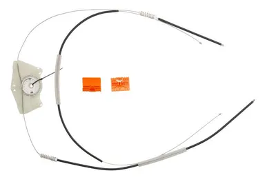 Set reparatie macara geam spate stanga potrivit AUDI A4 B6, A4 B7 2000-2008 - (set, electric)