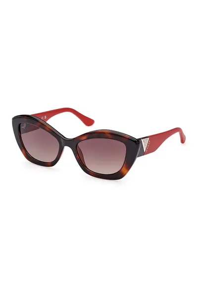 Ochelari de soare cat-eye - Maro/Portocaliu