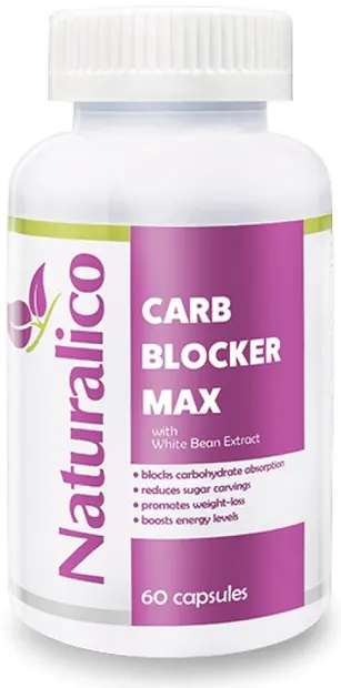 Carb Blocker Max, 60 capsule, Naturalico