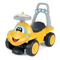Masinuta copii Chicco Billy Walk and Ride 2 in 1, Galben, 12-36luni+