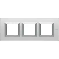 Rama dreptunghiulara Axolute sticla 2+2+2 module orizontal - Oglinda mata