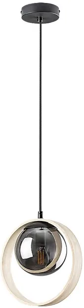 Pendel Rabalux - Peyton 72061, IP20, E14, 1 x 15 W, negru/boo
