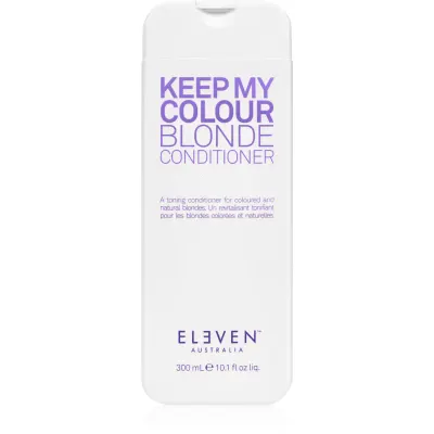 Eleven Australia Keep My Colour Blonde Conditioner balsam neutralizeaza tonurile de galben 300 ml