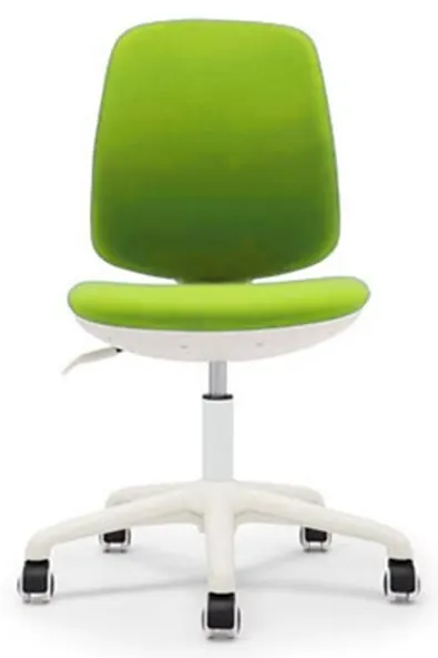 Scaun pentru copii RF - Lucky White, verde