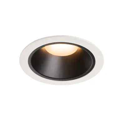 Spot incastrat, NUMINOS XL Ceiling lights, white Indoor LED recessed ceiling light black/white 2700K 20°
