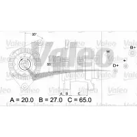 Generator/alternator VALEO 436465