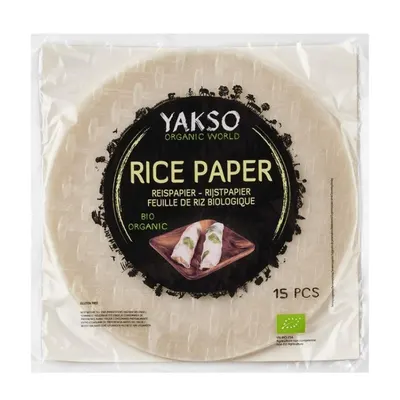 Foi Bio de Orez, 15 Bucati, 150 g, Yakso