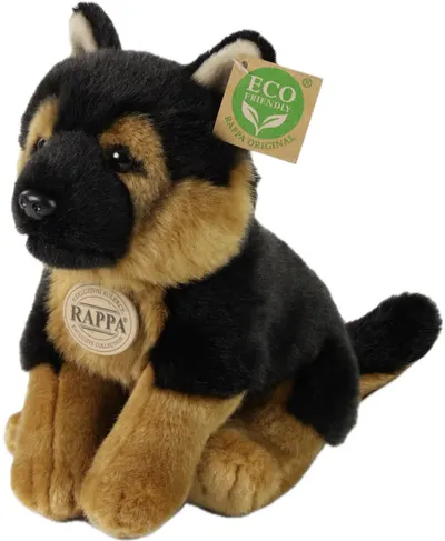 Jucărie de pluș Rappa Eco Friends - Ciobănesc german, 25 cm