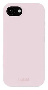 Husă Holdit - Silicone, iPhone 16e, Pale Pink