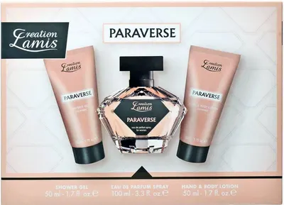 Creation Lamis Set Paraverse - Apă de parfum, Gel de dus și Loțiune, 100 + 2 х 50 ml