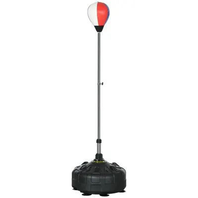 SPORTNOW Punching Ball de podea Bază Umplută Înălțime Reglabilă 147-165 cm | Aosom Romania