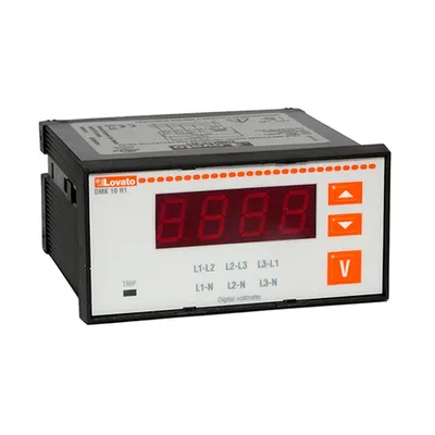 Voltmeter, Trifazat, 3 Phase Tensiune Values, 3 Phase To Phase Tensiune Values, 3 Maximum Phase Tensiune Values, 3 Maximum Phase To Phase Tensiune Values, 3 Minimum Phase Tensiune Values, 3 Minimum Phase To Phase Tensiune Values. Relay Output For Control