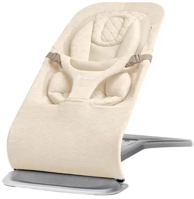 Șezlong pentru bebeluși 3 în 1 Ergobaby - Evolve, Cream