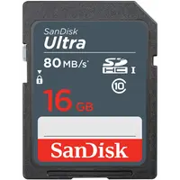 Card Memorie SDHC SanDisk Ultra, 16Gb, Clasa 10 SDSDUNS-016G-GN3IN