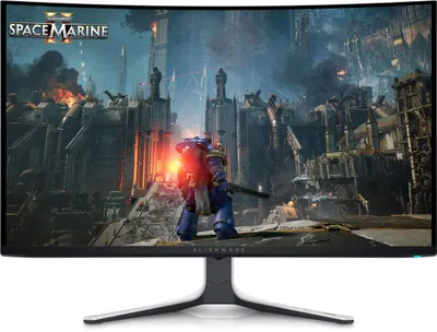 Gaming monitor Dell - Alienware AW3225QF, 31.6'', 240Hz, 0.03 ms, OLED, Curved