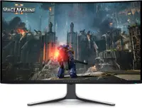 Gaming monitor Dell - Alienware AW3225QF, 31.6'', 240Hz, 0.03 ms, OLED, Curved