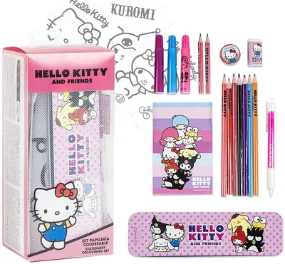 Set de desen Cerda Hello Kitty - Într-o cutie