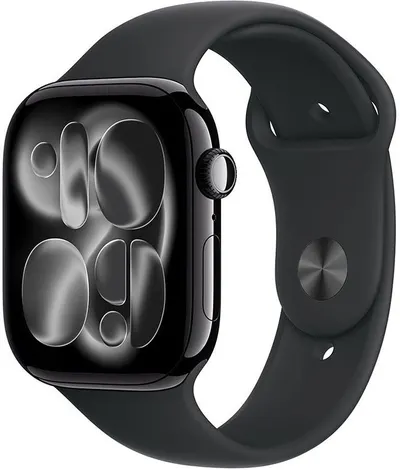 Ceas inteligent Apple - Watch S11 Cellular, 42 mm, S/M, Jet Black Aluminium/Black