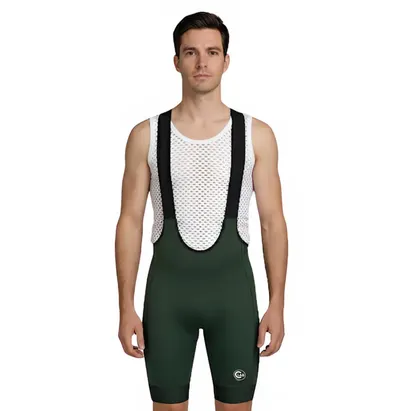 Pantaloni Scurți de Ciclism Cargo Bărbați - Verde