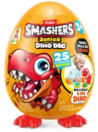 Ou mare de dinozaur cu surprize Zuru Smashers - Sortiment