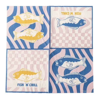 Șervețele 20 buc. din hârtie 33x33 cm Remy – Bloomingville