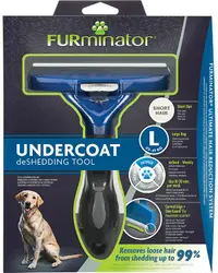 Furminator trimmer pentru câini, blana scurta: L, 23-41 kg