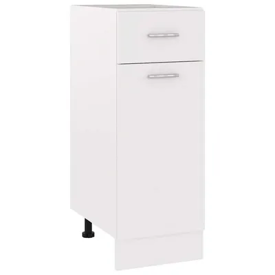 vidaXL Dulap inferior cu sertar “Lyon”, alb, 30x46x81,5 cm