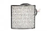Stop spate stanga dreapta (LED, 24V, cu stop, lumina de parcare, lungime cablu: 0,5m 80x80mm)