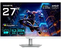 Monitor de gaming Gigabyte - M27UP ICE, 27'', 320Hz, 1ms, alb