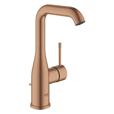Baterie lavoar Grohe Essence 32628DL1, monocomanda, pipa inalta tip L, limitator debit, Brushed Warm Sunset