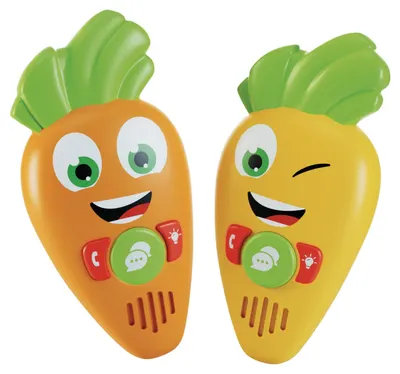 Set de joacă Lisciani Giochi Carotina - Walkie-talkie cu funcție lanternă, 2 bucăți