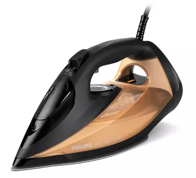 Fier de călcat Philips - Azur 7000 Series DST 7040, 2800W, 50 g/min, negru