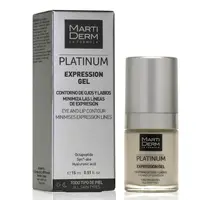 Gel antirid ochi si buze Expression Gel Platinum, Martiderm | 15 ml
