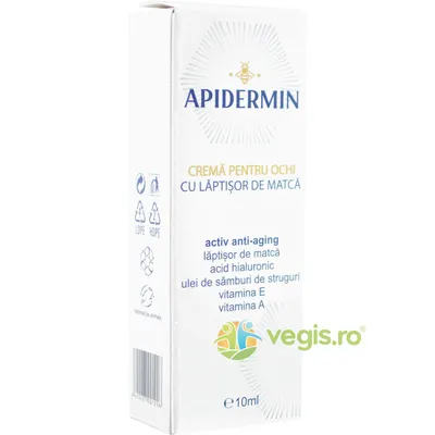 Apidermin Crema pentru Ochi Anti-Aging 10ml
